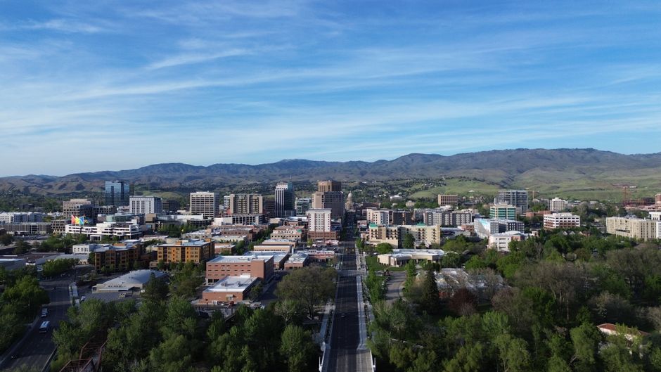 Boise Idaho skyline